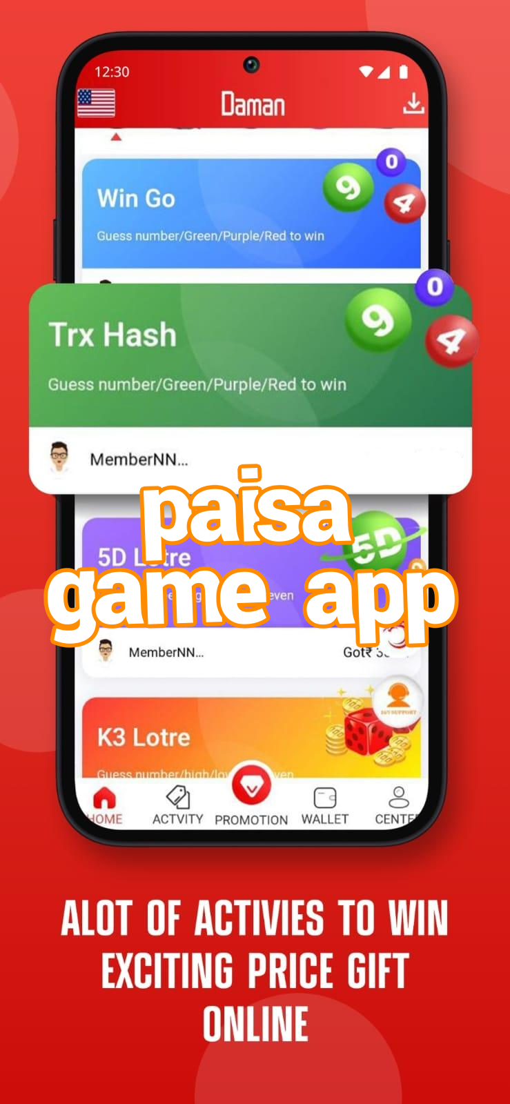 paisa game app Screenshots